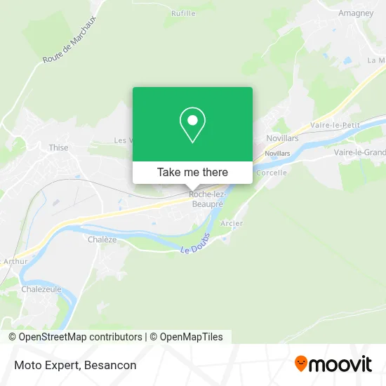 Moto Expert map
