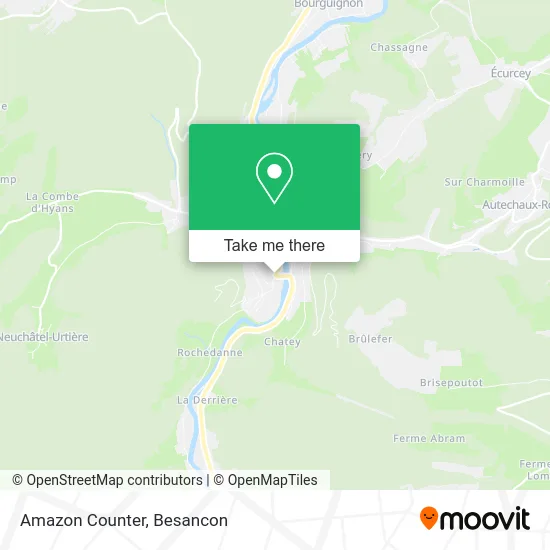Amazon Counter map
