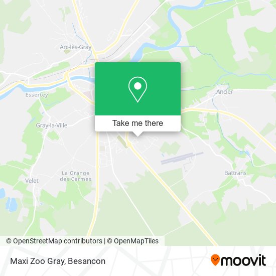 Mapa Maxi Zoo Gray