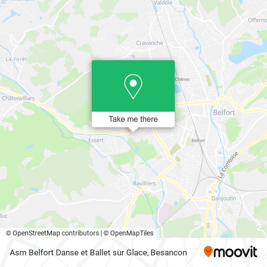 Mapa Asm Belfort Danse et Ballet sur Glace