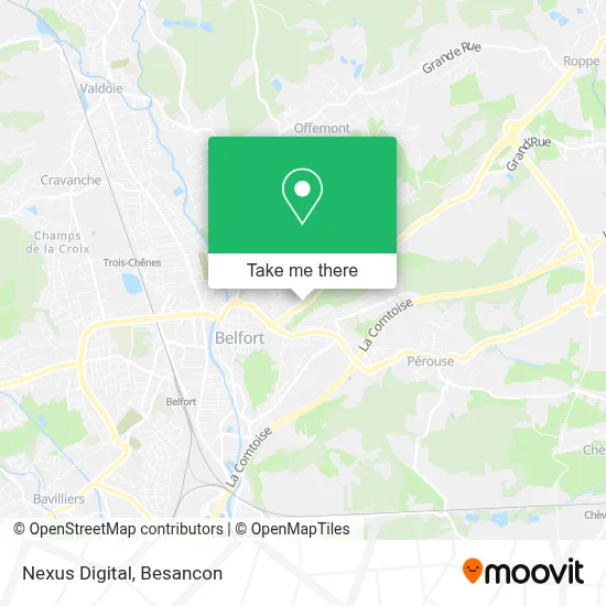 Nexus Digital map
