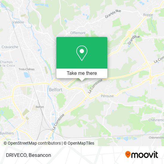 DRIVECO map