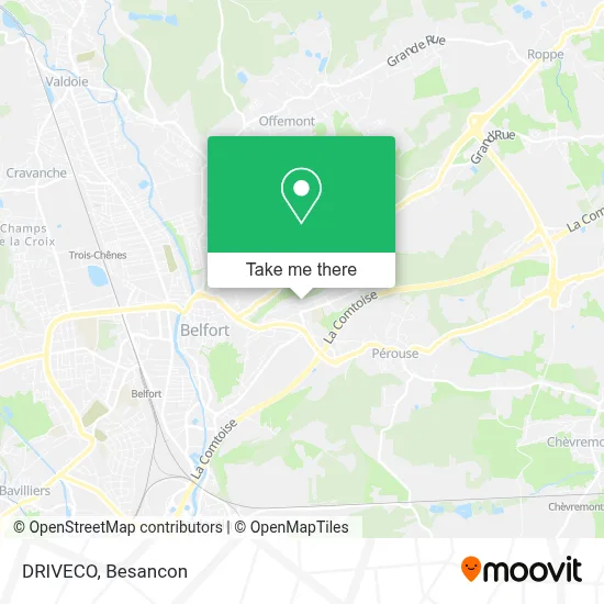 DRIVECO map
