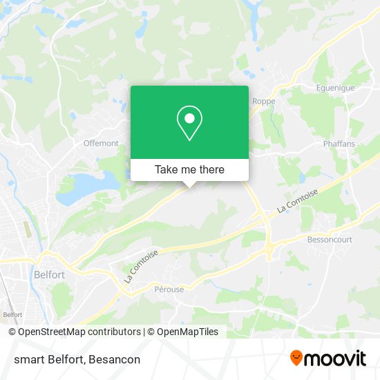 smart Belfort map