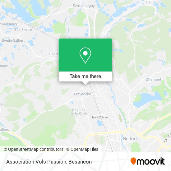 Mapa Association Vols Passion