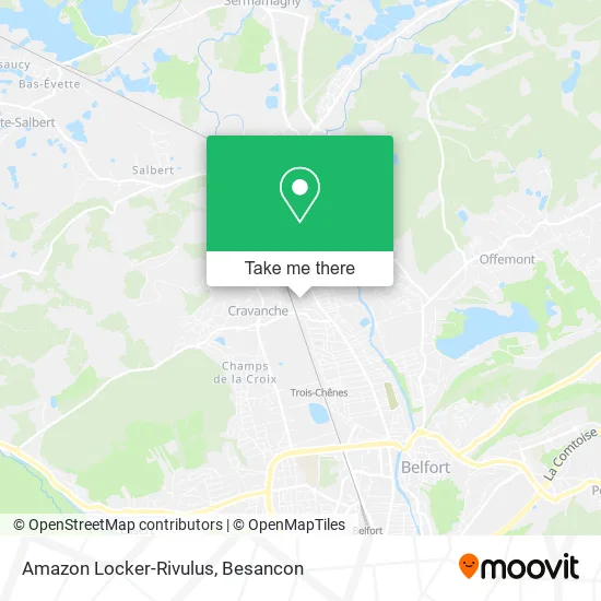 Amazon Locker-Rivulus map