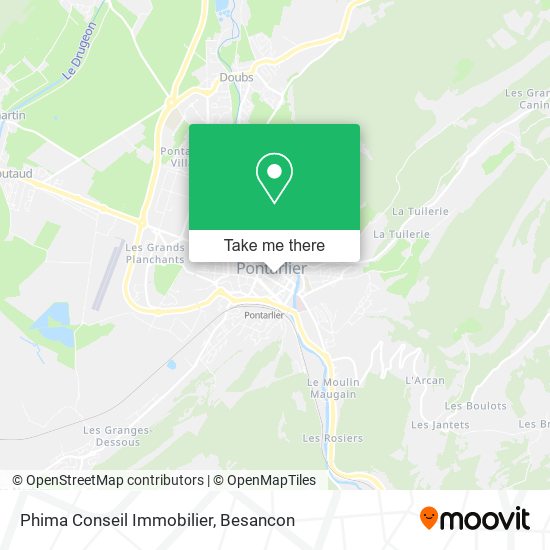 Phima Conseil Immobilier map