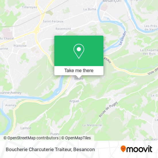 Boucherie Charcuterie Traiteur map