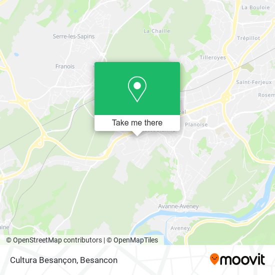 Mapa Cultura Besançon