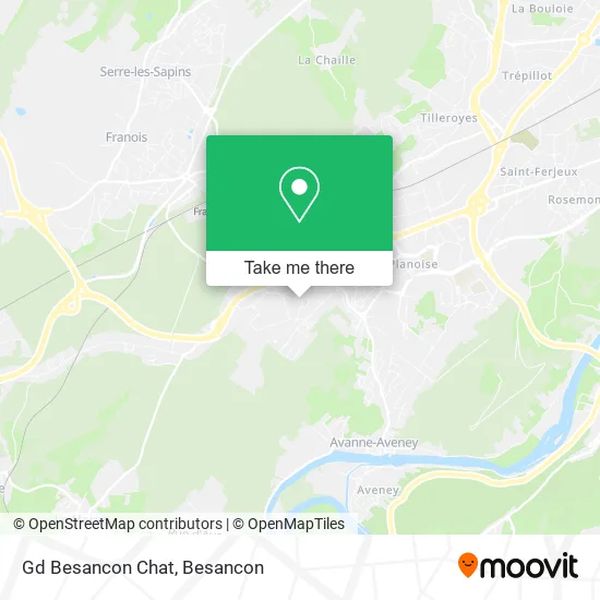 Gd Besancon Chat map