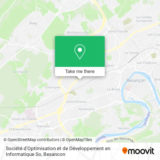 Société d'Optimisation et de Développement en Informatique So map