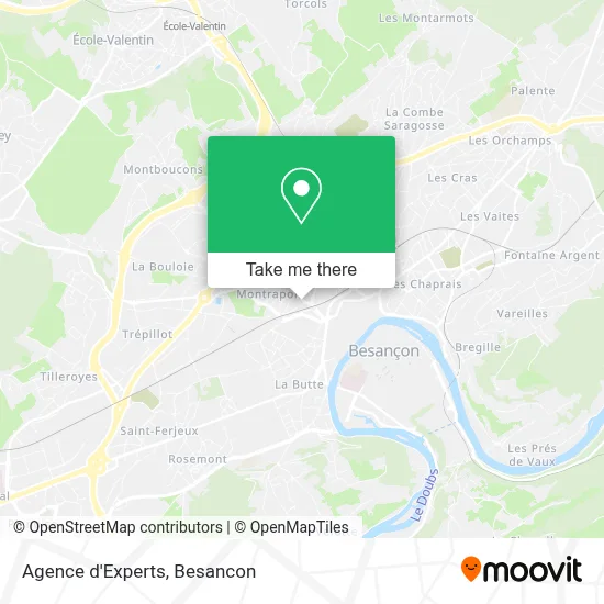 Agence d'Experts map