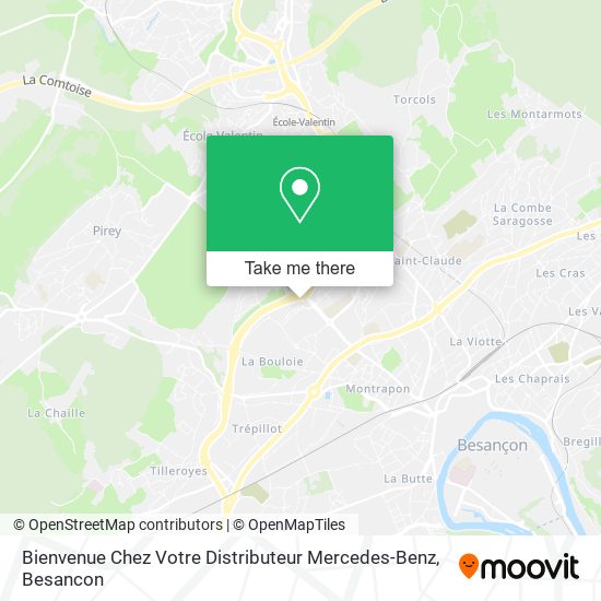 Mapa Bienvenue Chez Votre Distributeur Mercedes-Benz