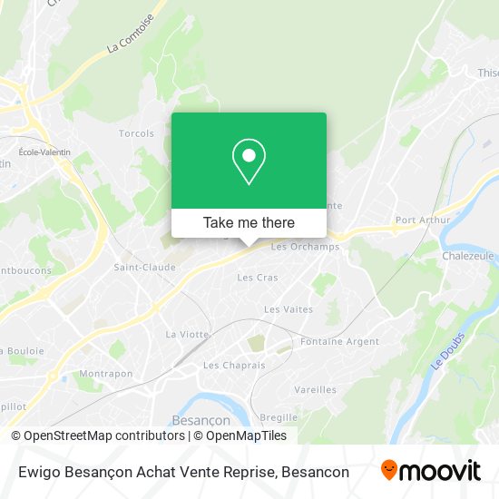 Ewigo Besançon Achat Vente Reprise map