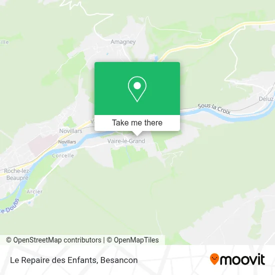 Le Repaire des Enfants map