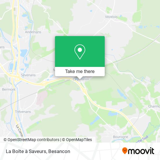 La Boîte à Saveurs map