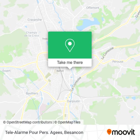 Tele-Alarme Pour Pers. Agees map