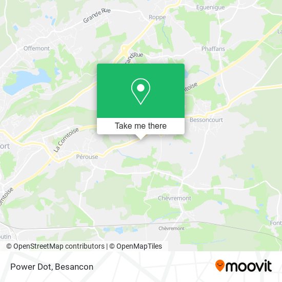 Power Dot map