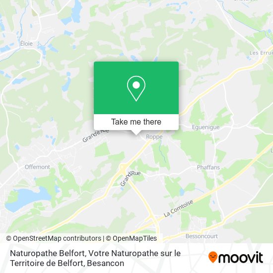 Mapa Naturopathe Belfort, Votre Naturopathe sur le Territoire de Belfort