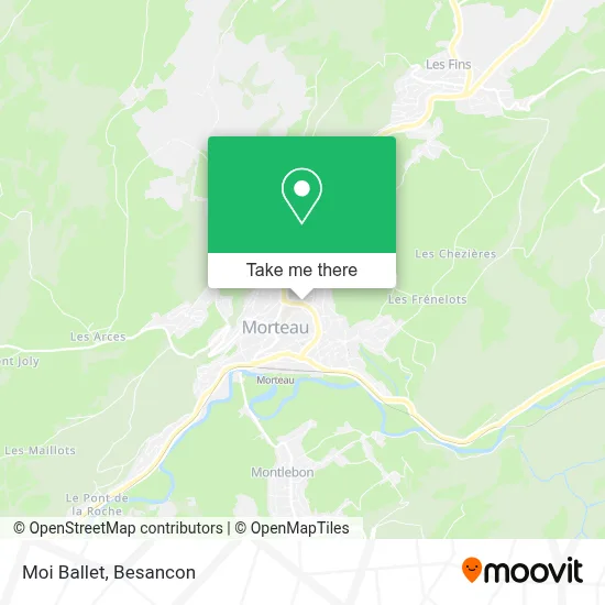 Moi Ballet map