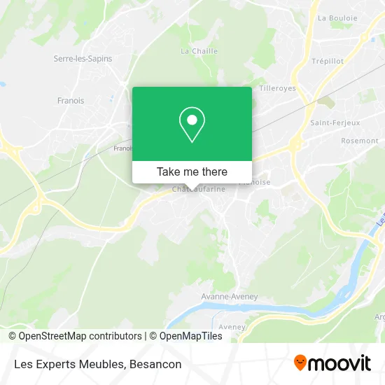 Les Experts Meubles map