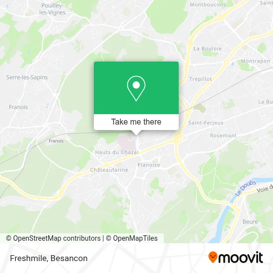 Freshmile map