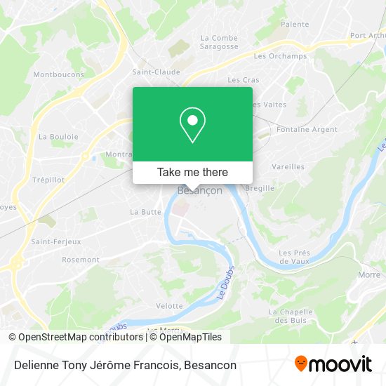 Mapa Delienne Tony Jérôme Francois
