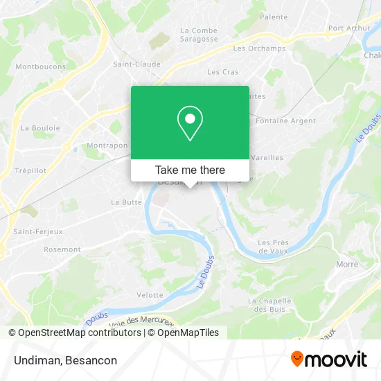 Undiman map