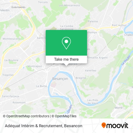 Adéquat Intérim & Recrutement map
