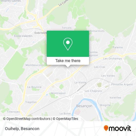 Ouihelp map