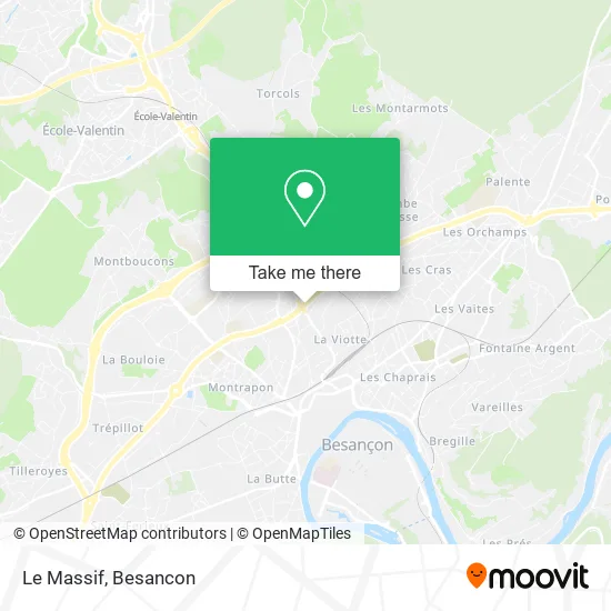 Le Massif map