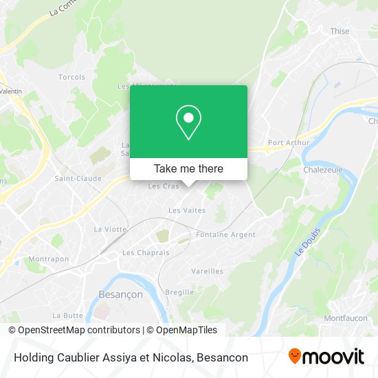 Holding Caublier Assiya et Nicolas map