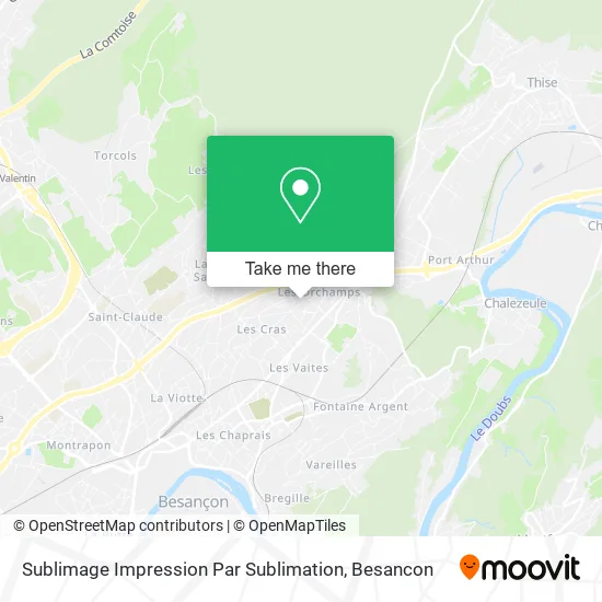 Sublimage Impression Par Sublimation map