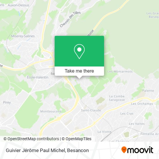 Guivier Jérôme Paul Michel map