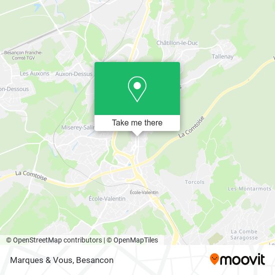 Marques & Vous map