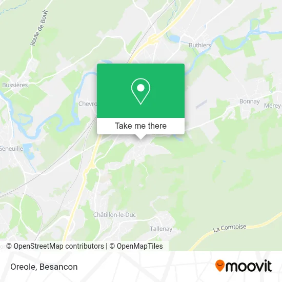 Oreole map