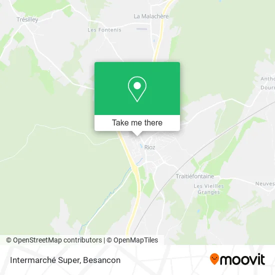 Intermarché Super map