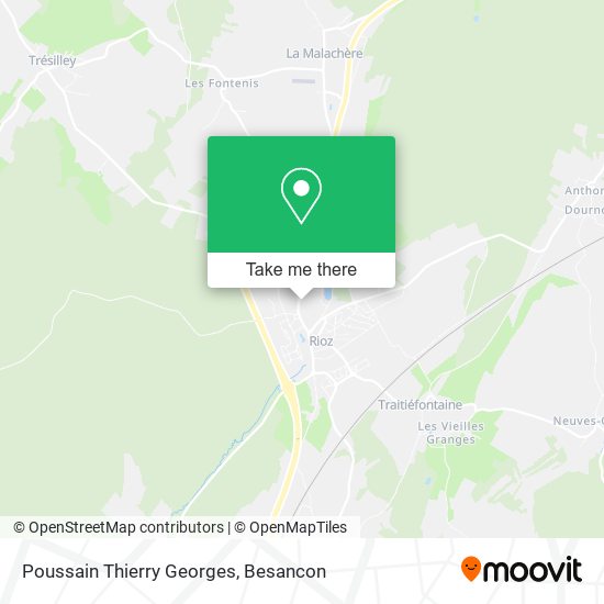 Poussain Thierry Georges map