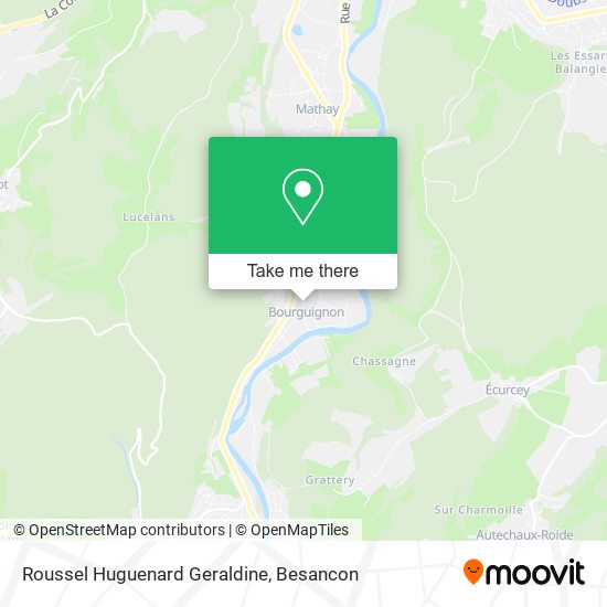 Roussel Huguenard Geraldine map