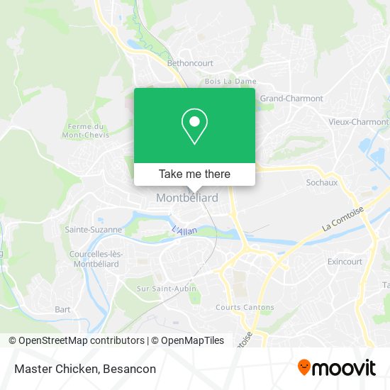 Master Chicken map