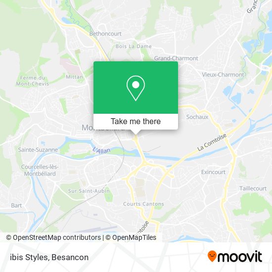 ibis Styles map