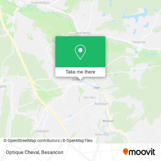 Optique Cheval map