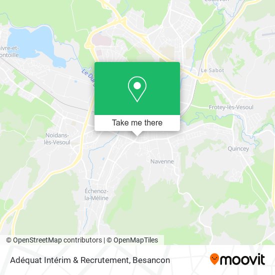 Adéquat Intérim & Recrutement map