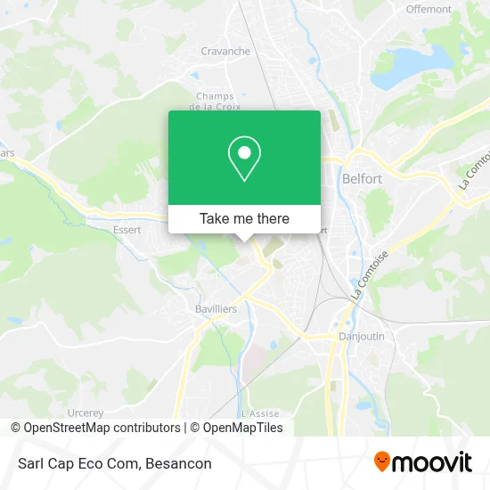 Sarl Cap Eco Com map