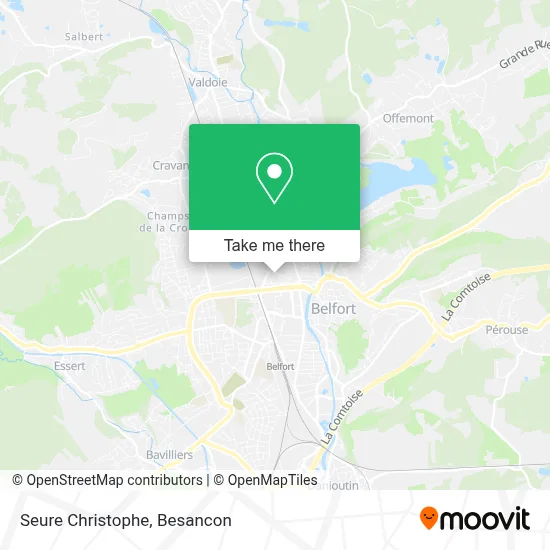 Seure Christophe map