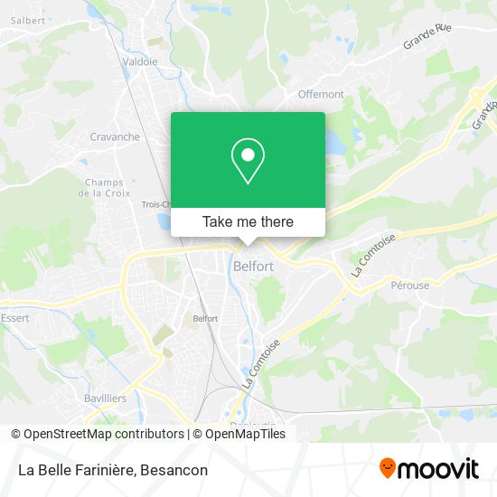 La Belle Farinière map