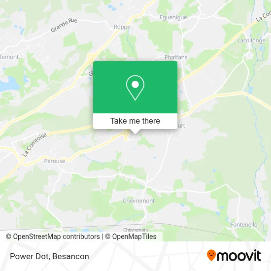 Power Dot map