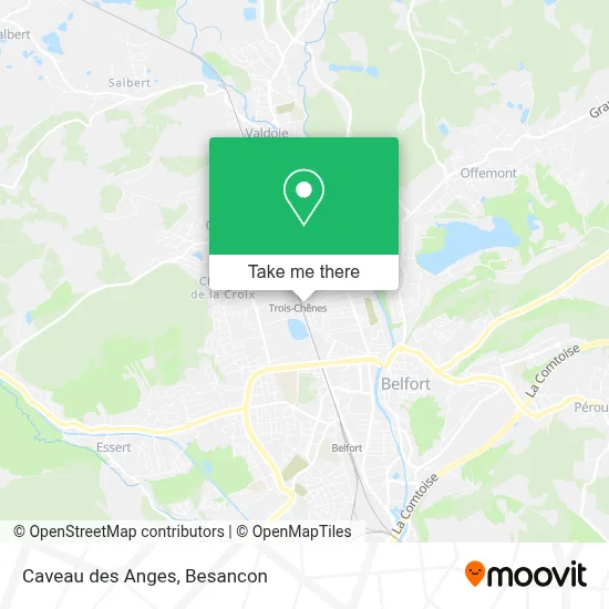 Caveau des Anges map