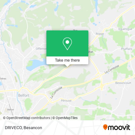 DRIVECO map