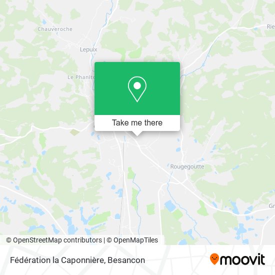 Fédération la Caponnière map